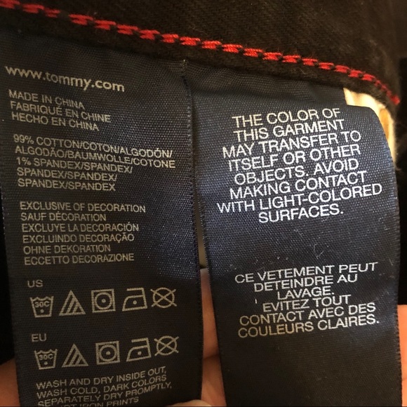 Tommy Hilfiger Hope Bootcut Black Jeans - 6 Ankle - Picture 3 of 4